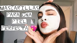 3 MASCARILLAS CASERAS PARA UNA PIEL PERFECTA  Denisse Uff [upl. by Joshuah]