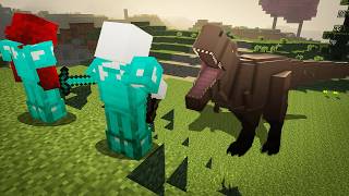 Surviving Dinosaurs in Minecraft [upl. by Tracey197]