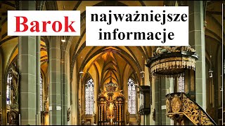 BAROK  najważniejsze informacje [upl. by Nitnerb]