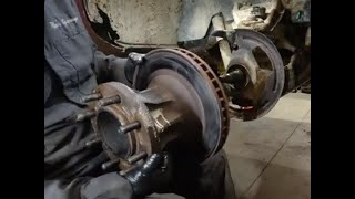 Chevy C30 Front Rotor Replacement [upl. by Anol]