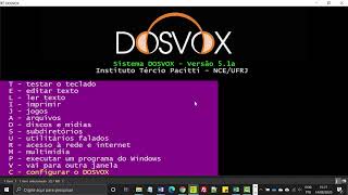 Instalando e configurando nova voz para o Sistema Dosvox [upl. by Isador]