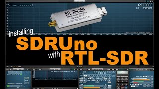 Installing SDRUno for use with a RTLSDR [upl. by Hannahs642]