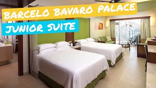 Barcelo Bavaro Palace  Punta Cana  Junior Suite [upl. by Lilhak]