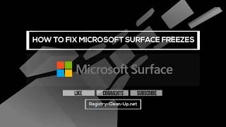 How To Fix Microsoft Surface Freezes [upl. by Ynnam758]