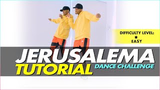 Jerusalema Dance Tutorial  Step by step [upl. by Male654]