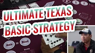 Basic Strategy for Ultimate Texas Holdem [upl. by Saw]