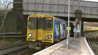 Half an Hour at 216  Birkenhead North Station 1022017  Class 507 508 terminus [upl. by Neall]