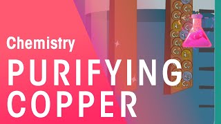 Purifying Copper  Reactions  Chemistry  FuseSchool [upl. by Moss136]