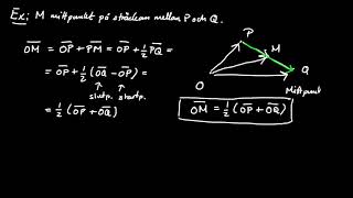 Geometri del 2  mittpunktsformeln [upl. by Nakah]