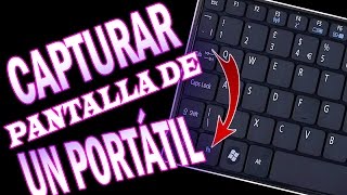 Como Capturar la Pantalla de un Portatil [upl. by Asus]