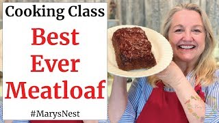 Homemade Meatloaf Recipe  Best Meatloaf Ever [upl. by Nahsrad]