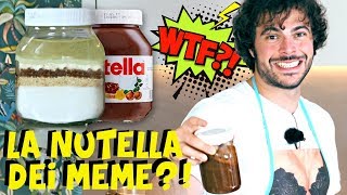 Nutella fatta in casa  CUCINA BUTTATA [upl. by Nahtan985]