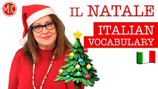 An Italian Christmas  Il Natale  Useful Vocabulary to Learn Italian [upl. by Lucius]