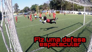 Jogando na Varzea Fechei o Gol e garanti a o empate fiz uma defesa espetacular [upl. by Oniotna]