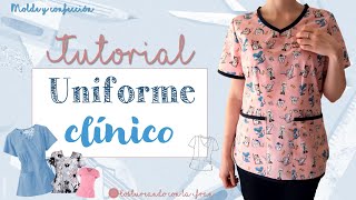 Cómo hacer un UNIFORME CLÍNICOQUIRÚRGICO ♥ [upl. by Aniroc]