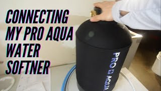 WATER SOFTENER SYSTEM  INSTALLATION SUPER EASY [upl. by Eimiaj]