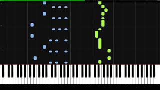 Tarantella Napoletana  Italian Folk Music  Piano Tutorial  Synthesia  How to play [upl. by Nomelihp]