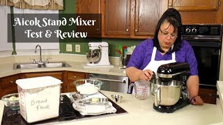 Aicok Stand Mixer Review  5 Quart Stand Mixer  Amy Learns to Cook [upl. by Engvall]