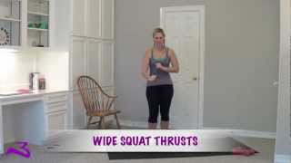 Bertinator Breakdown Wide Squat Thrusts [upl. by Vanni131]