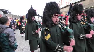 3SCOTS  The Black Watch Pipes amp Drums  Edinburgh 4KUHD [upl. by Eaton935]