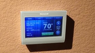 Honeywell RTH9580 WiFi Thermostat EASY Installation [upl. by Nordine107]