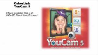 Cyberlink YouCam 5 Webcam Software Review [upl. by Budwig701]