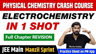 ELECTROCHEMISTRY in One Shot  Full Chapter Revision  Class 12  JEE Main [upl. by Urania286]