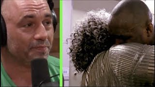 Joe Rogan Cries After Seeing Tyron Woodleys Mom Embracing Kamaru Usman [upl. by Jabon]