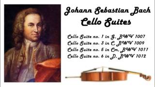 Johann Sebastian Bach  Cello suites in 432 Hz great for reading or studying [upl. by Irama959]