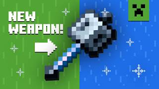 THE MACE A NEW WEAPON COMING TO MINECRAFT [upl. by Nnaj]