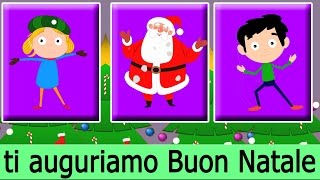 vi auguriamo un Buon Natale  canti natalizii in italiano per bambini  Jingle Bell  Christmas [upl. by Sinnylg444]