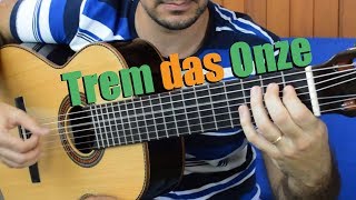 TREM DAS ONZE Samba  Fingerstyle Guitar Marcos Kaiser [upl. by Ambler]