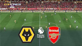 WOLVERHAMPTON vs ARSENAL  PREMIER LEAGUE 202425 [upl. by Ssirk860]