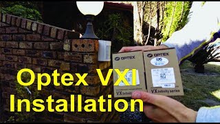 How to install an Optex VXI PIR alarm sensor  Detailed [upl. by Erasmus]