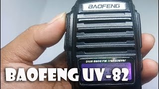 BAOFENG UV82 HOW TO PROGRAM MANUALLY [upl. by Ayotaj520]