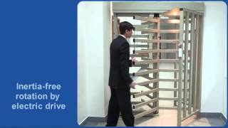 Video of PERCo Full height rotor turnstiles [upl. by Randee]