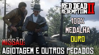 Red Dead Redemption 2 Missão Agiotagem e Outros Pecados 4K Ultra [upl. by Coshow98]