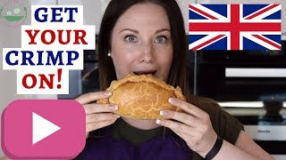 TRADITIONAL CORNISH PASTY Recipe  English Meat Pie [upl. by Nilra551]