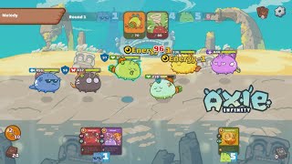 Axie Infinity  1700 MMR Arena Fun Gameplay [upl. by Ardnosac]