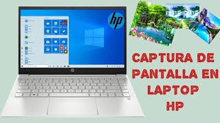 como hacer capturas de pantalla en laptop HP [upl. by Stewardson]