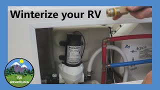 Casita  How to Winterize your Travel Trailer by RV Adventures [upl. by Elleinwad399]