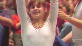 Nadia Comaneci  Floor Exercise  1976 American Cup [upl. by Htebazie]