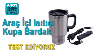 Araç İçi Isıtıcı Kupa Bardak  a101 [upl. by Colas]