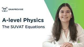 The SUVAT Equations  Alevel Physics  OCR AQA Edexcel [upl. by Aicatsal]