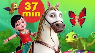 Our Animal Friends Bengali Kids Cartoon Video  Bengali Rhymes and Kids Songs  Infobells [upl. by Fast]