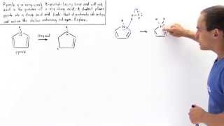 AcidBase Reaction with Pyrrole [upl. by Nehttam]