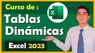 TABLAS DINÁMICAS EN EXCEL 2023 Guía Completa [upl. by Maxama986]