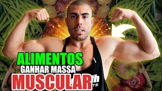 10 melhores alimentos para ganhar massa muscular [upl. by Shreeves728]