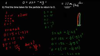 SUVAT and Acceleration due to Gravity g [upl. by Bryan]