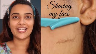 HOW I SHAVE MY FACE DO’s amp DON’Ts  IN HINDI  BREAKING MYTHS [upl. by Ahcarb14]